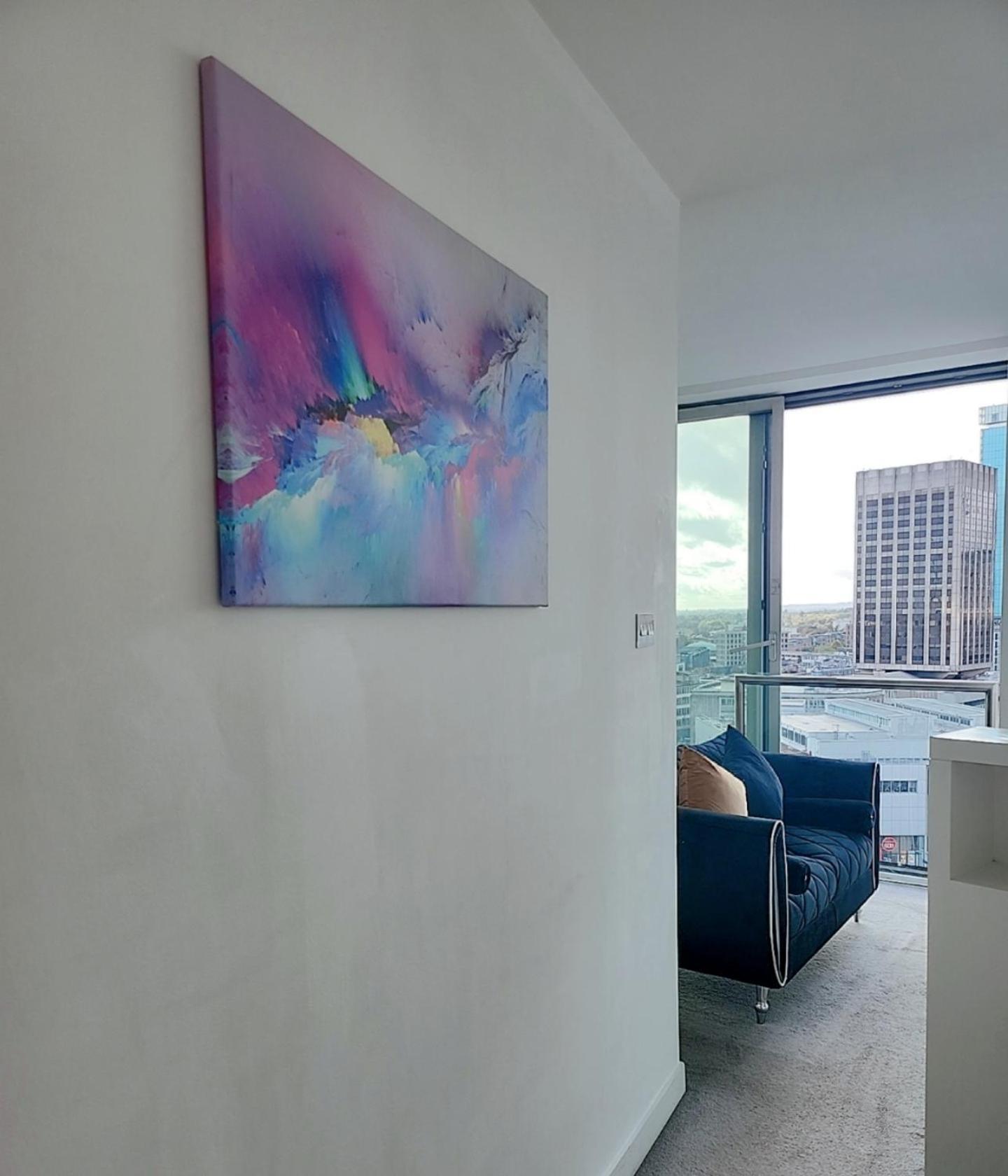 Cityscape Apartment In Birmingham With Self Checkin Zewnętrze zdjęcie